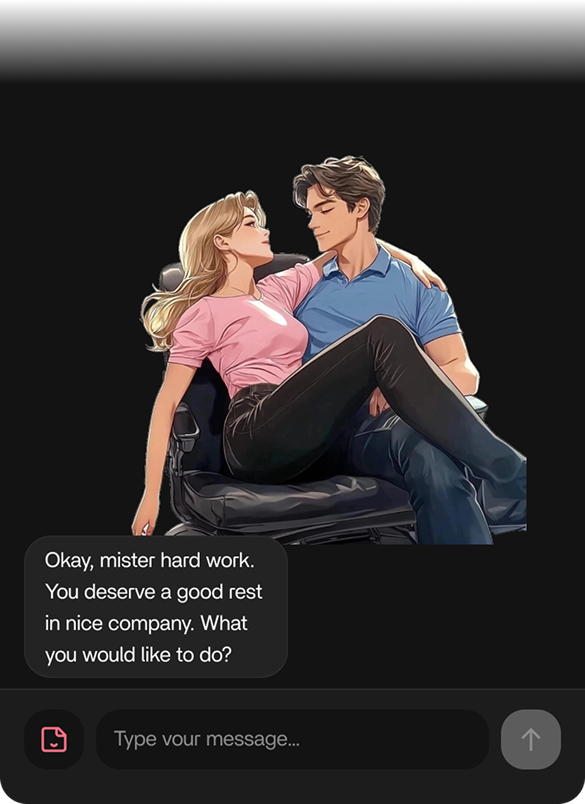 Touchie initiating interaction