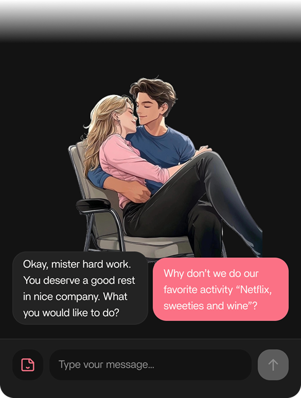User responding to Touchie