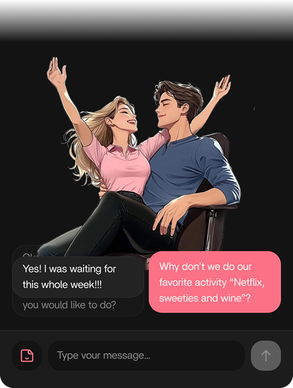 Touchie excited response